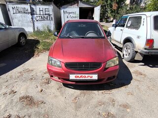 2006 Hyundai Accent ТагАЗ II, красный, 350000 рублей, вид 2