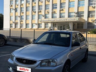 2005 Hyundai Accent ТагАЗ II, серебристый, 399000 рублей, вид 1