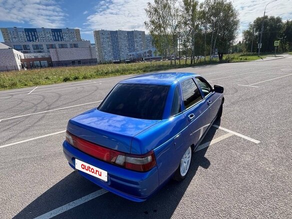2006 Lada (ВАЗ) 2110, синий - вид 1