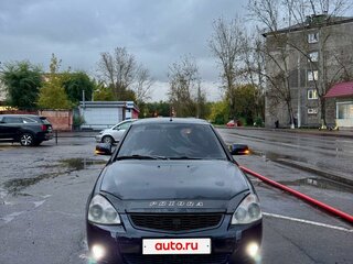 2011 Lada (ВАЗ) Priora I, чёрный, 267000 рублей, вид 1