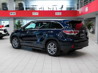 2014 Toyota Highlander III (XU50), синий, 2190000 рублей, вид 4