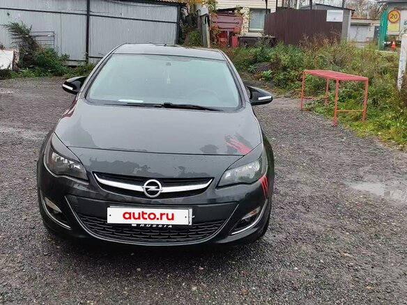 2012 Opel Astra J Рестайлинг, чёрный, 750000 рублей - вид 20