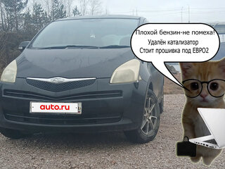 2006 Toyota Ractis I, чёрный, 500000 рублей, вид 3