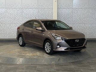 2021 Hyundai Solaris II Рестайлинг, коричневый, 1300000 рублей, вид 1