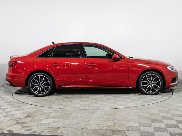 2020 Audi A4 35 TFSI V (B9) Рестайлинг, красный - вид 37