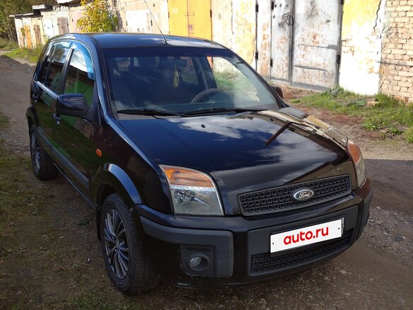 2007 Ford Fusion I Рестайлинг, чёрный, 430000 рублей