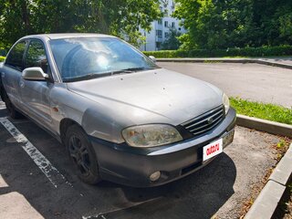 2005 Kia Spectra I Рестайлинг 2, серый, 180000 рублей, вид 3