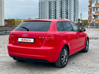 2009 Audi A3 II (8P) Рестайлинг 2, красный, 700000 рублей, вид 5