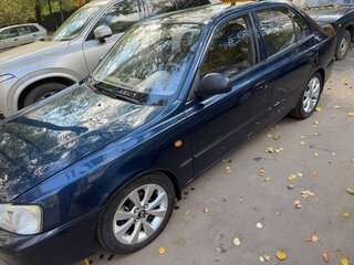 2006 Hyundai Accent ТагАЗ II, синий, 400000 рублей, вид 5