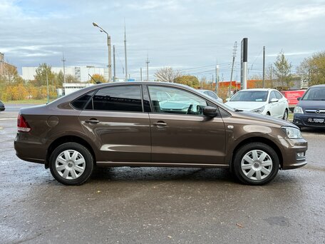2016 Volkswagen Polo V Рестайлинг, коричневый, вид 5