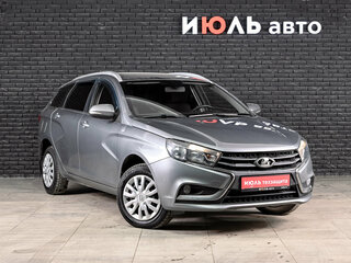 2017 Lada (ВАЗ) Vesta SW I, серый, 1000000 рублей, вид 2