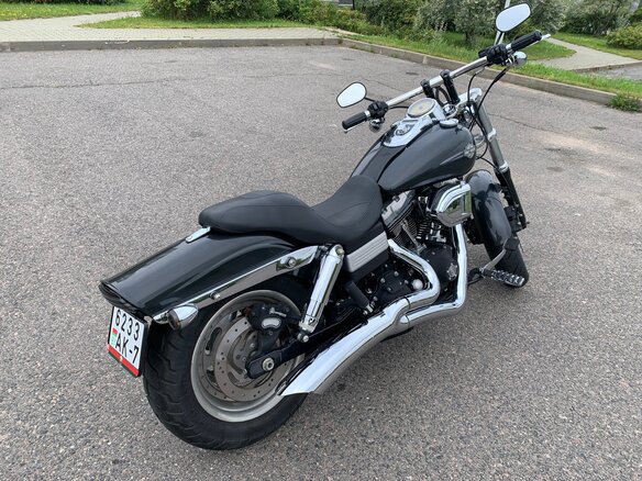 2008 Harley-Davidson Fat Bob, серый, 800000 рублей - вид 6