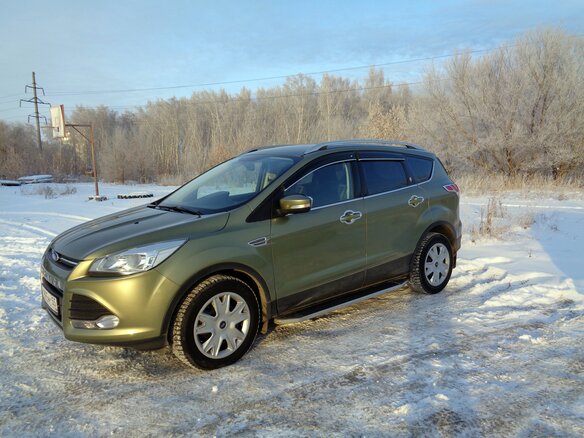2013 Ford Kuga II, зелёный, 1600000 рублей - вид 1