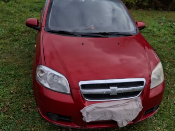 2009 Chevrolet Aveo I Рестайлинг, красный - вид 2
