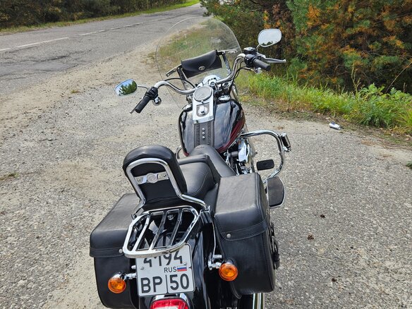 2007 Harley-Davidson Fat Boy, чёрный, 900000 рублей - вид 3