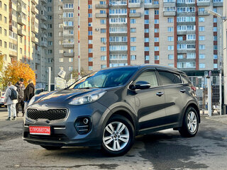 2017 Kia Sportage IV, серый, 1615000 рублей, вид 3