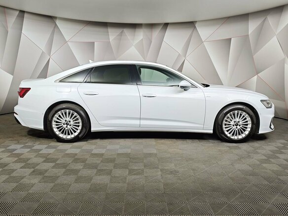 2020 Audi A6 45 TFSI V (C8), белый, 4635000 рублей - вид 5