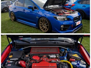 2016 Subaru WRX STi I Рестайлинг, синий, 5000000 рублей, вид 1