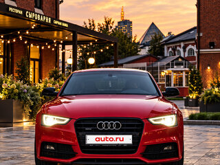 2016 Audi A5 I (8T) Рестайлинг, красный, 2249000 рублей, вид 4