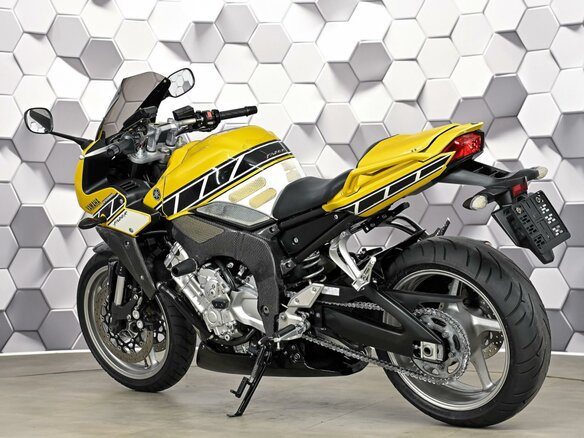 2009 Yamaha FZ1, жёлтый - вид 7