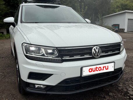2019 Volkswagen Tiguan II, белый, 2600000 рублей, вид 3