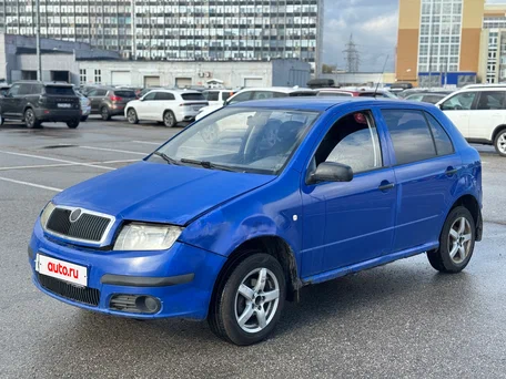 2006 Skoda Fabia I Рестайлинг, синий, 150000 рублей, вид 1