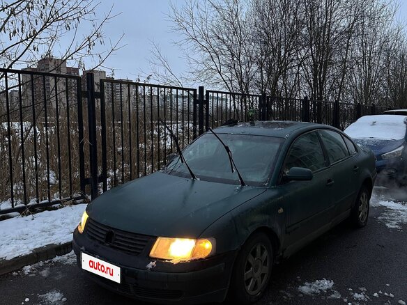 1999 Volkswagen Passat B5, зелёный, 135000 рублей - вид 6