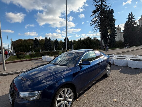 2015 Audi A5 I (8T) Рестайлинг, синий, 1900000 рублей - вид 1