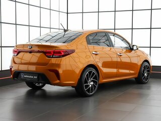 2017 Kia Rio IV, оранжевый, 1459000 рублей, вид 4