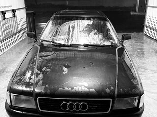 1990 Audi 80 IV (B3), зелёный, 130000 рублей, вид 1