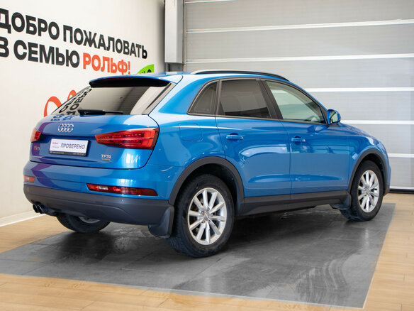 2015 Audi Q3 I (8U) Рестайлинг, голубой, 2125000 рублей - вид 5