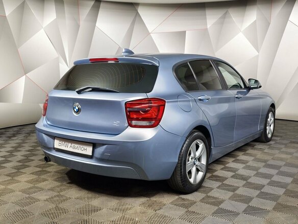 2012 BMW 1 серии 116i II (F20/F21), голубой - вид 1