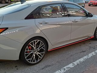 2022 Hyundai Avante N VII, серый, 3550000 рублей, вид 5