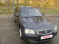2007 Hyundai Accent ТагАЗ II, чёрный, 330000 рублей - вид 4