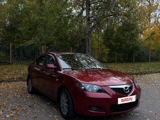 2008 Mazda 3 I (BK) Рестайлинг, красный, 760000 рублей, вид 4