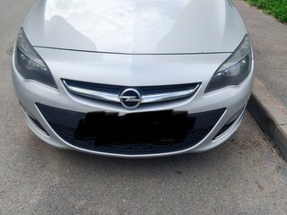2013 Opel Astra J Рестайлинг, серебристый, 500000 рублей, вид 1