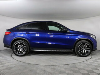 2019 Mercedes-Benz GLE Coupe 400 I (C292), синий, 5100000 рублей, вид 4