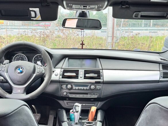 2008 BMW X6 50i 6-speed I (E71), чёрный - вид 14