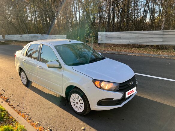 2024 Lada (ВАЗ) Granta I Рестайлинг, белый, 580000 рублей - вид 9