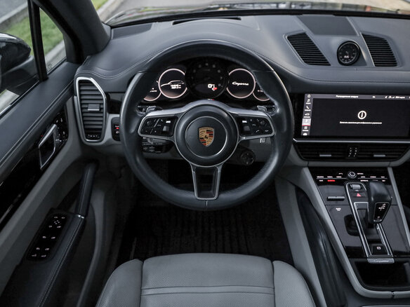 2019 Porsche Cayenne III, синий, 5699000 рублей - вид 11
