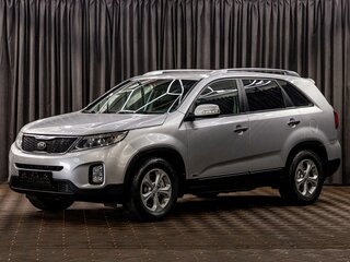 2014 Kia Sorento II Рестайлинг, серебристый, 1465000 рублей, вид 1