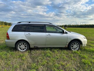 2001 Toyota Corolla Fielder IX (E120, E130), серебристый, 450000 рублей, вид 4