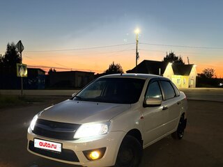 2017 Lada (ВАЗ) Granta I, белый, 349990 рублей, вид 1