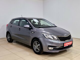 2017 Kia Rio III Рестайлинг, серый, 935000 рублей, вид 3