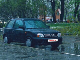 2001 Nissan Micra II (K11), чёрный, 180000 рублей, вид 1