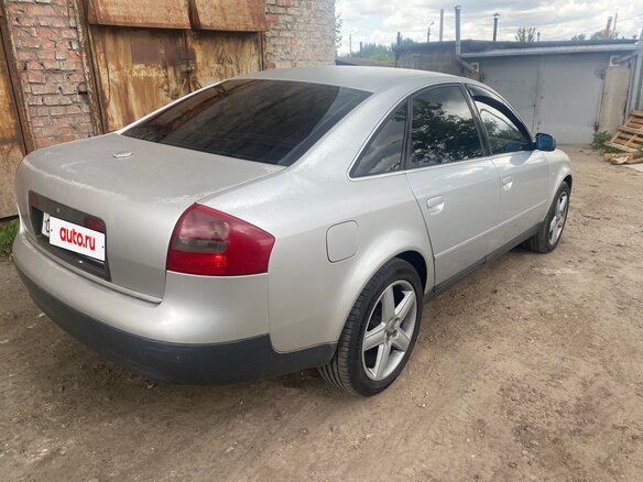2001 Audi A6 II (C5), серебристый, 330000 рублей - вид 1