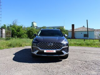 2021 Hyundai Santa Fe IV Рестайлинг, фиолетовый, 3400000 рублей, вид 3