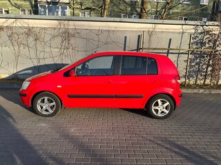 2004 Hyundai Getz I, красный, 450000 рублей, вид 3