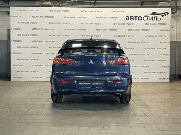 2008 Mitsubishi Lancer X, синий, 539000 рублей - вид 3