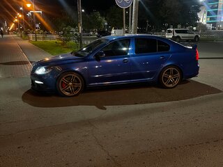 2012 Skoda Octavia RS II Рестайлинг, синий, 1500000 рублей, вид 5